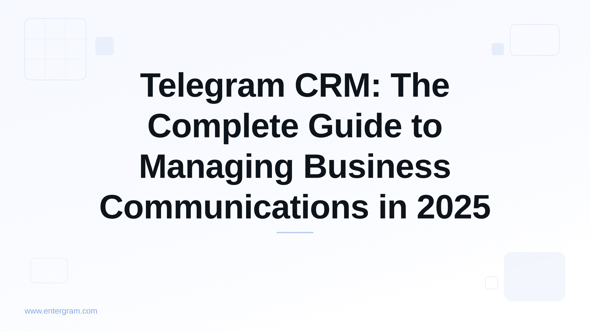 Card image for Telegram CRM: The Complete Guide to Managing Business Communications in 2025