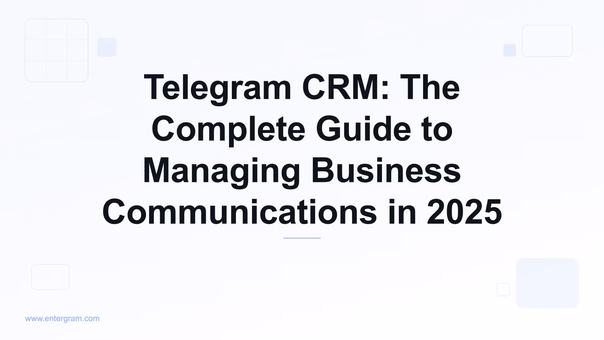 Card image for Telegram CRM: The Complete Guide to Managing Business Communications in 2025