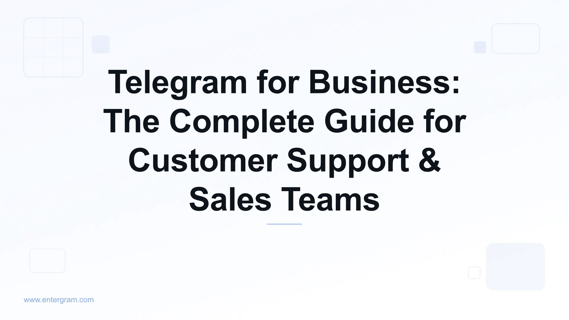 Card image for Telegram for Business: The Complete Guide for Teams