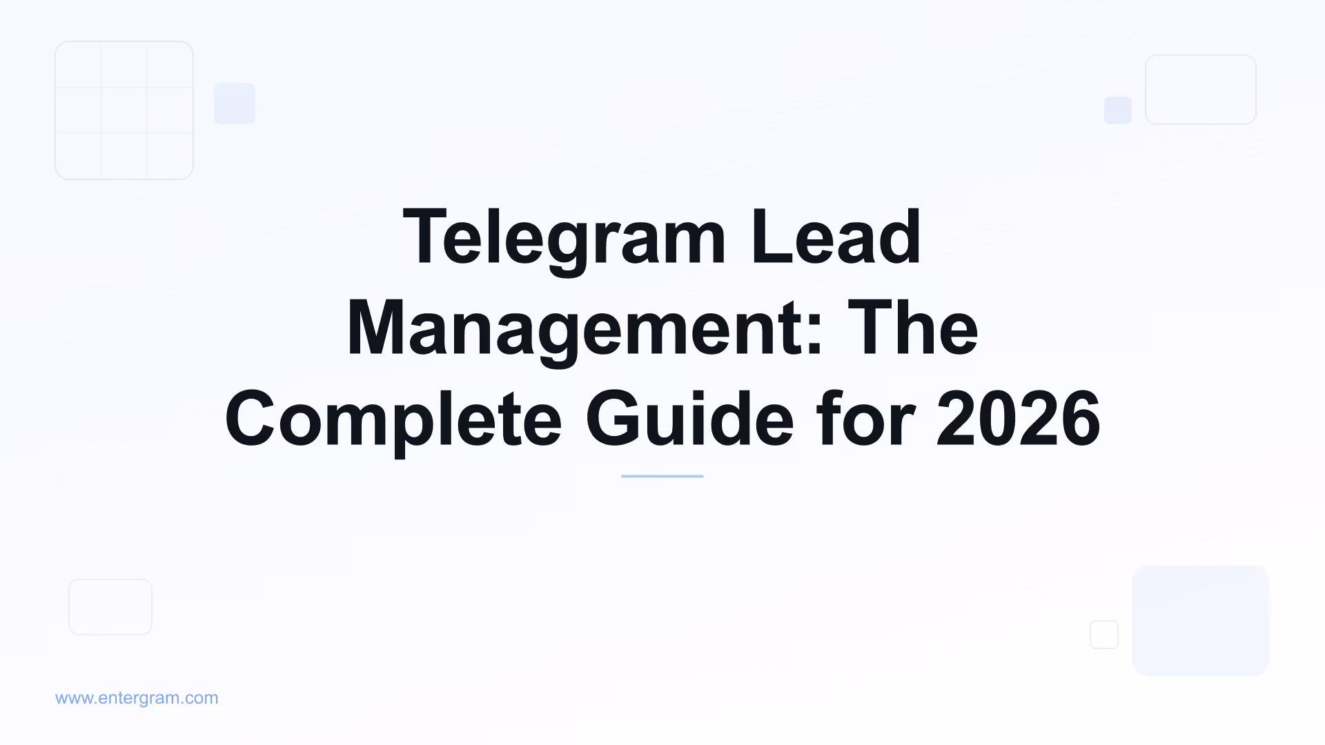 Card image for Telegram Lead Management Complete Guide