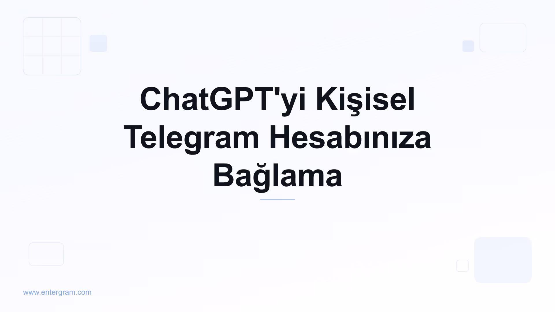 ChatGPT'yi MCP aracılığıyla kişisel Telegram hesabına bağlama