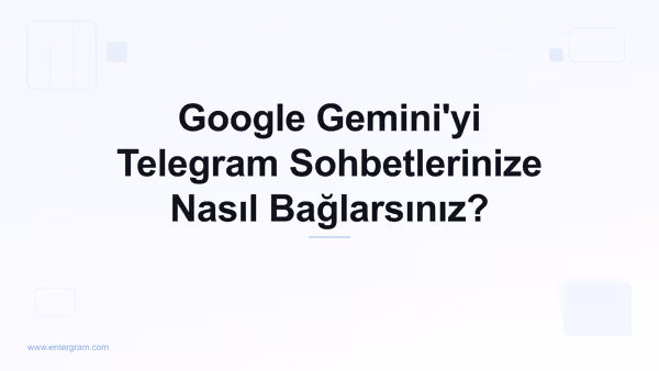 MCP aracılığıyla kişisel Telegram'a bağlı Google Gemini