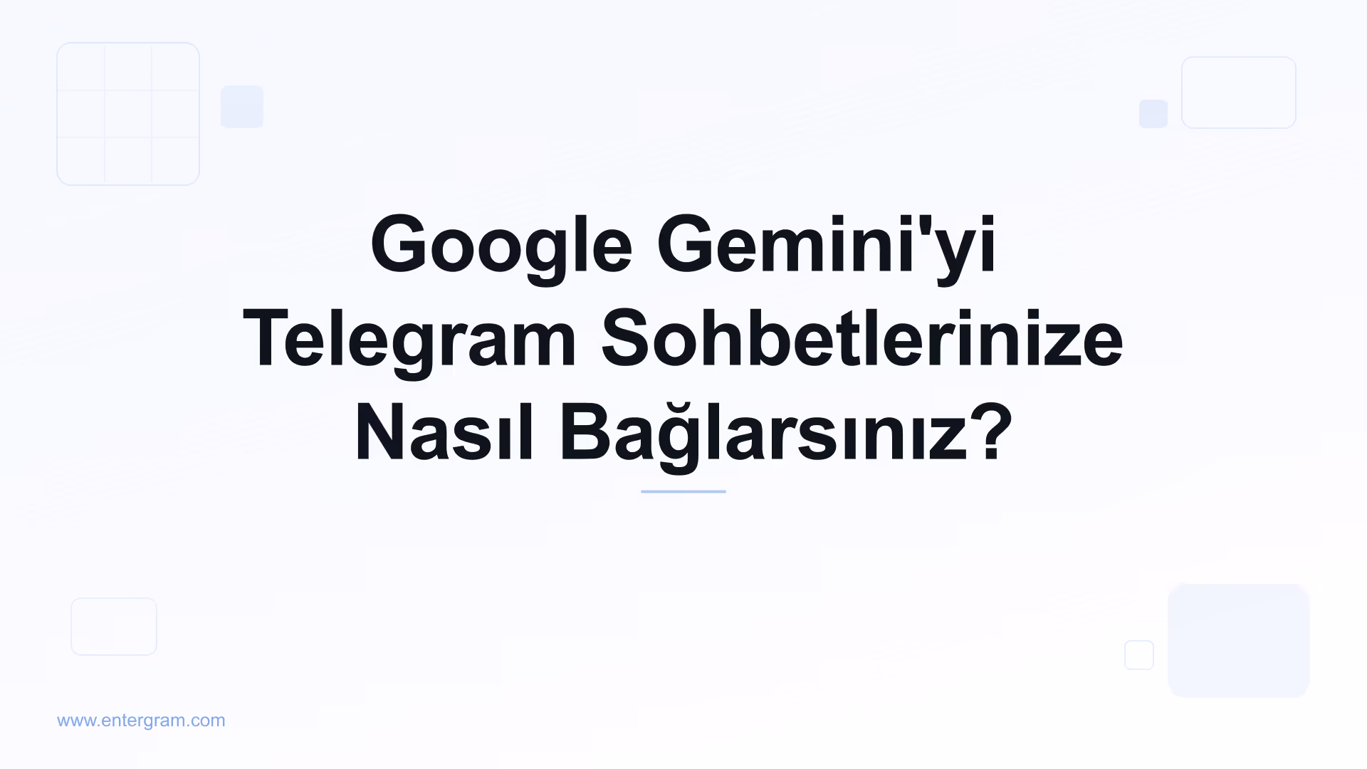 MCP aracılığıyla kişisel Telegram'a bağlı Google Gemini