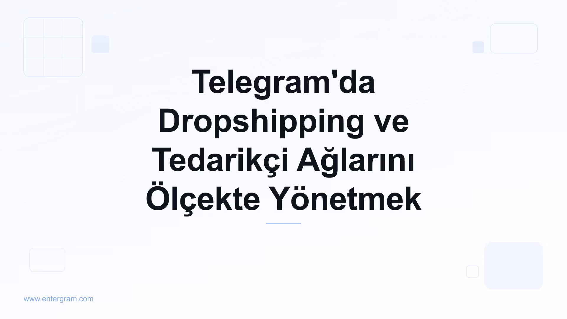 Card image for Dropshipping ve Tedarikçi Ağları için Telegram CRM: İlişkileri Düzenleyin, İzleyin ve Ölçeklenin
