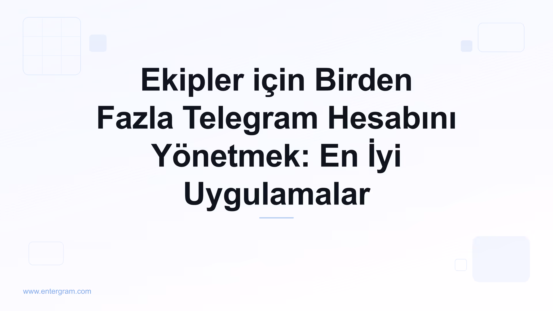 Card image for Ekipler için Birden Fazla Telegram Hesabını Yönetmek: En İyi Uygulamalar