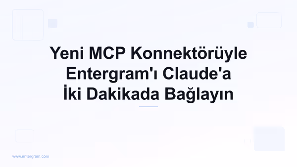 Kişisel Telegram hesabınızı Entergram MCP ile Claude'a bağlayın
