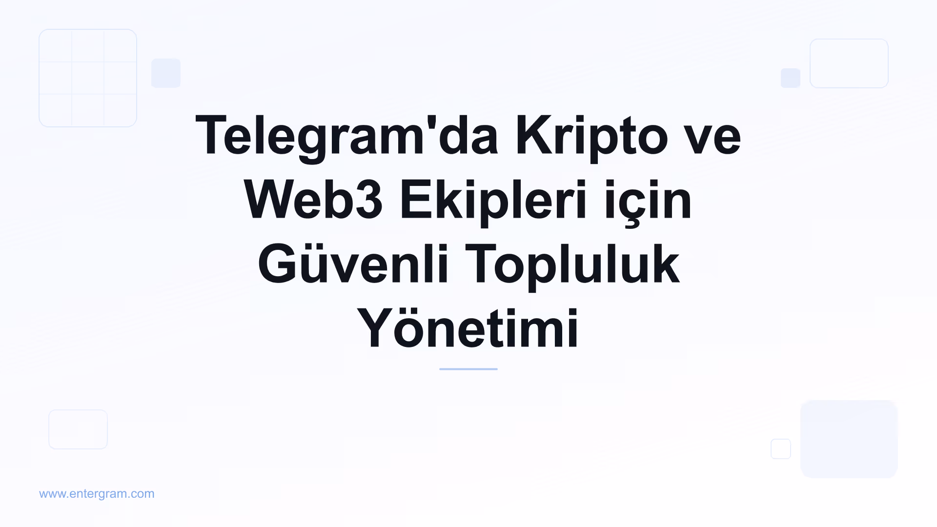 Card image for Kripto ve Web3 Toplulukları için Telegram CRM: Ölçekli Güvenli Yönetim