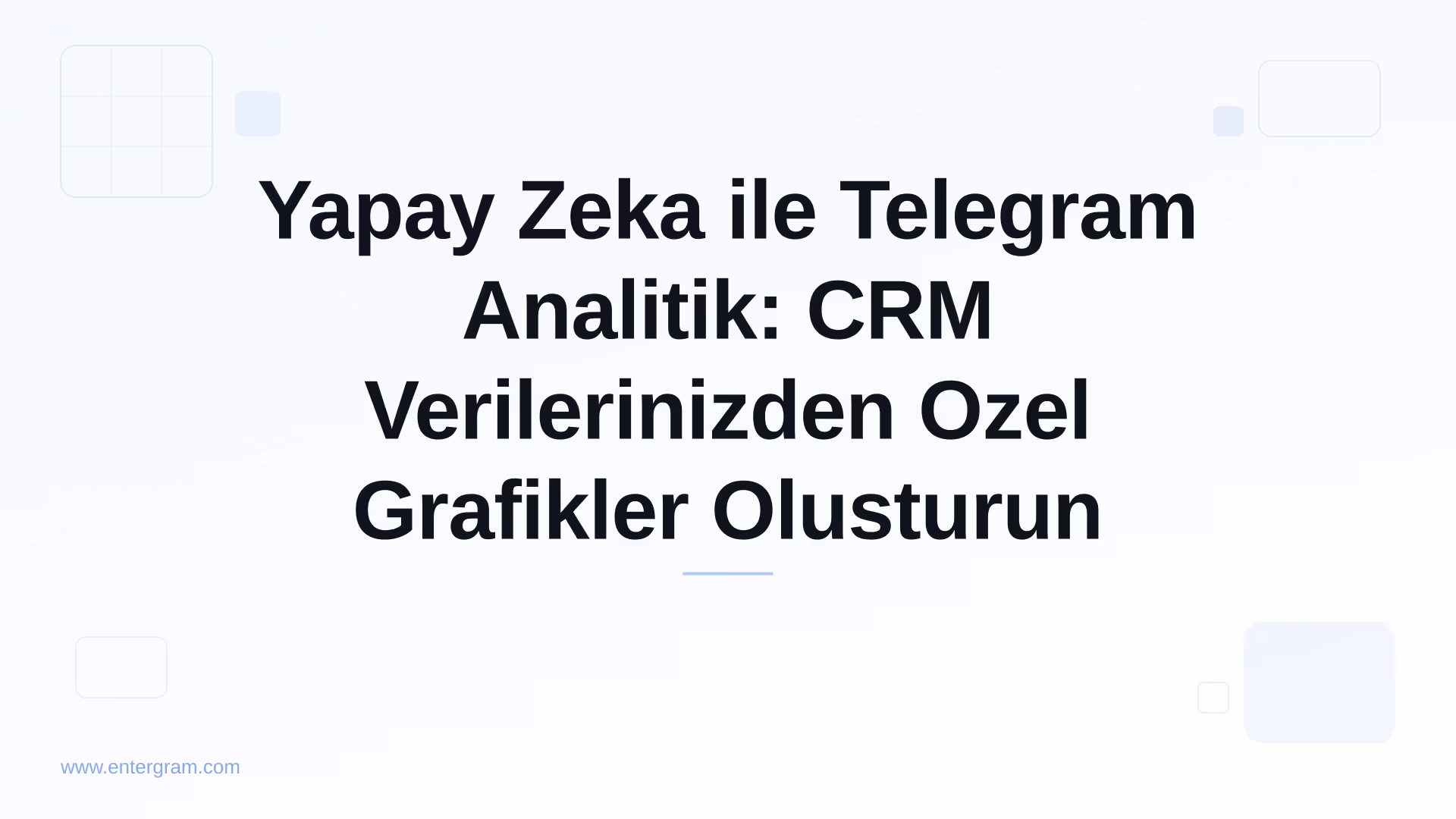 Telegram CRM verilerinden ozel grafikler olusturan AI destekli analitik panosu