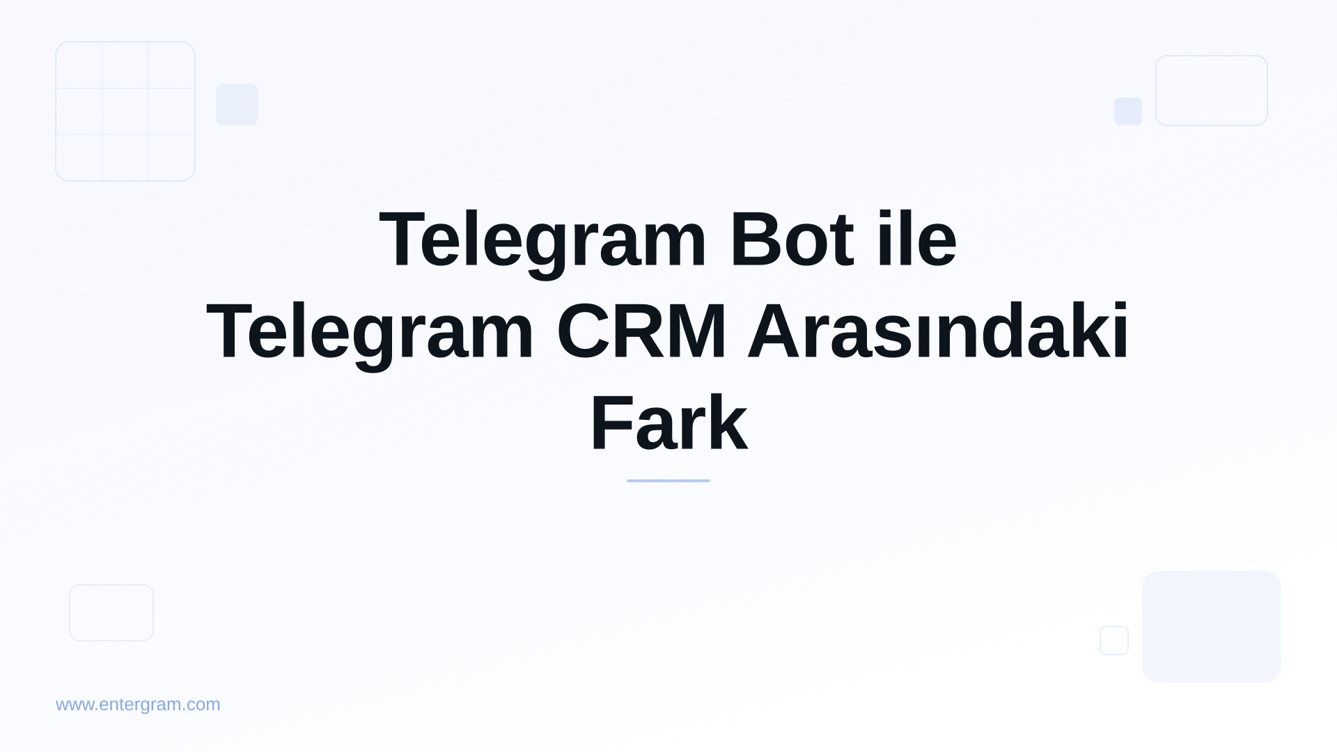 Card image for Telegram Bot ile Telegram CRM Arasındaki Fark