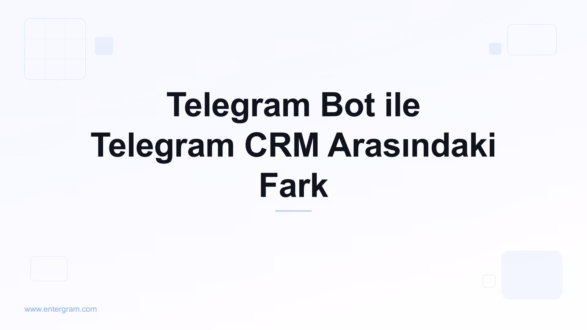 Card image for Telegram Bot ile Telegram CRM Arasındaki Fark