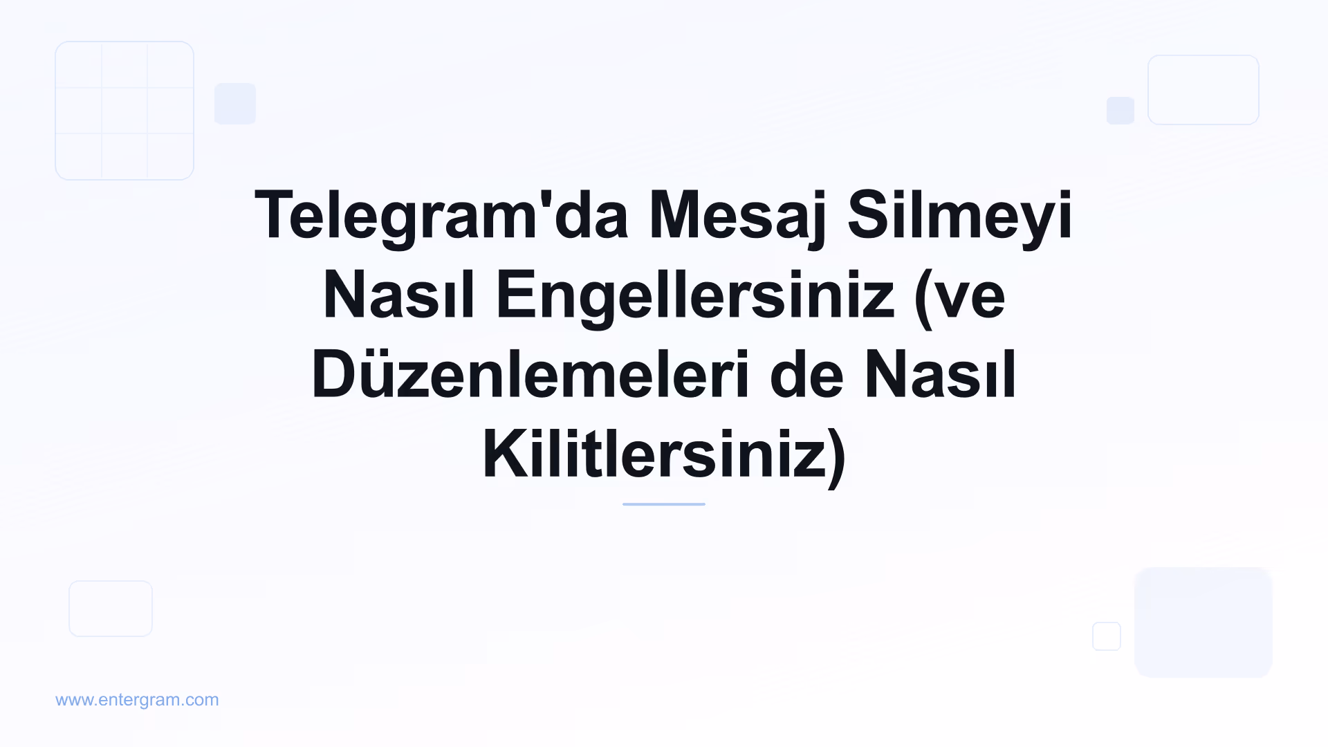 Ekip üyelerinin mesaj silmesini veya düzenlemesini engelleyen Telegram çalışma alanı ayarı