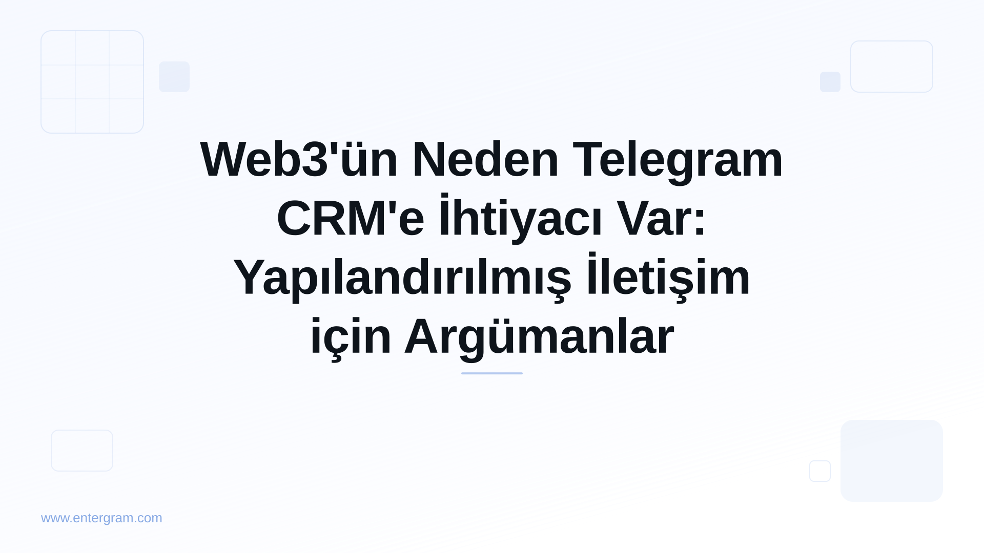 Card image for Web3'ün Neden Telegram CRM'e İhtiyacı Var: Yapılandırılmış İletişim için Argümanlar