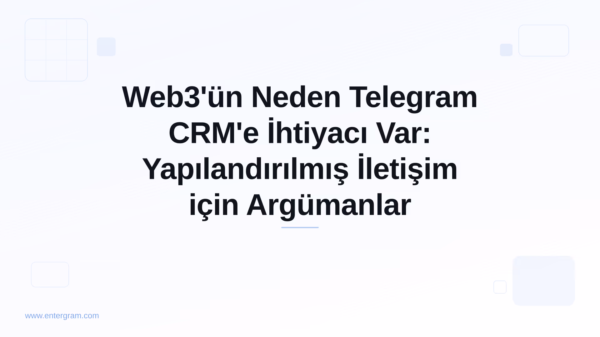 Card image for Web3'ün Neden Telegram CRM'e İhtiyacı Var: Yapılandırılmış İletişim için Argümanlar