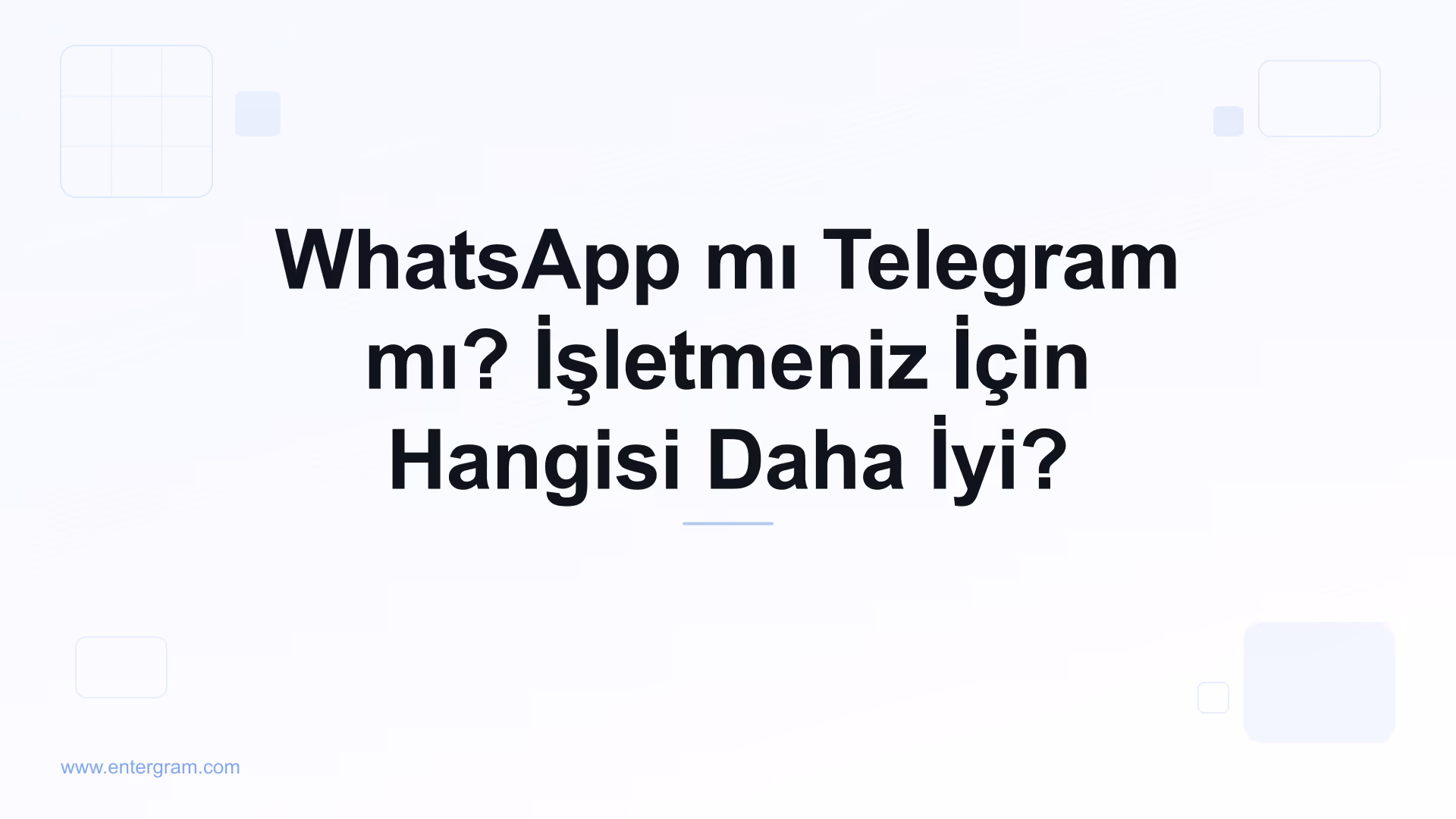 İşletmeler için WhatsApp ile Telegram karşılaştırması