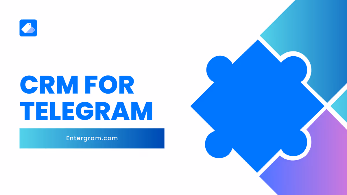 Telegram CRM interface showcasing chat organization with organized chats and details.