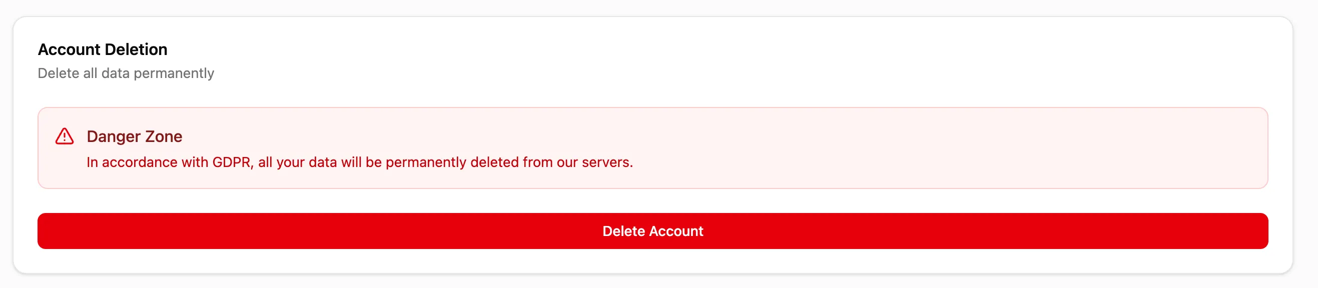 delete your telegram data stored at our CRM