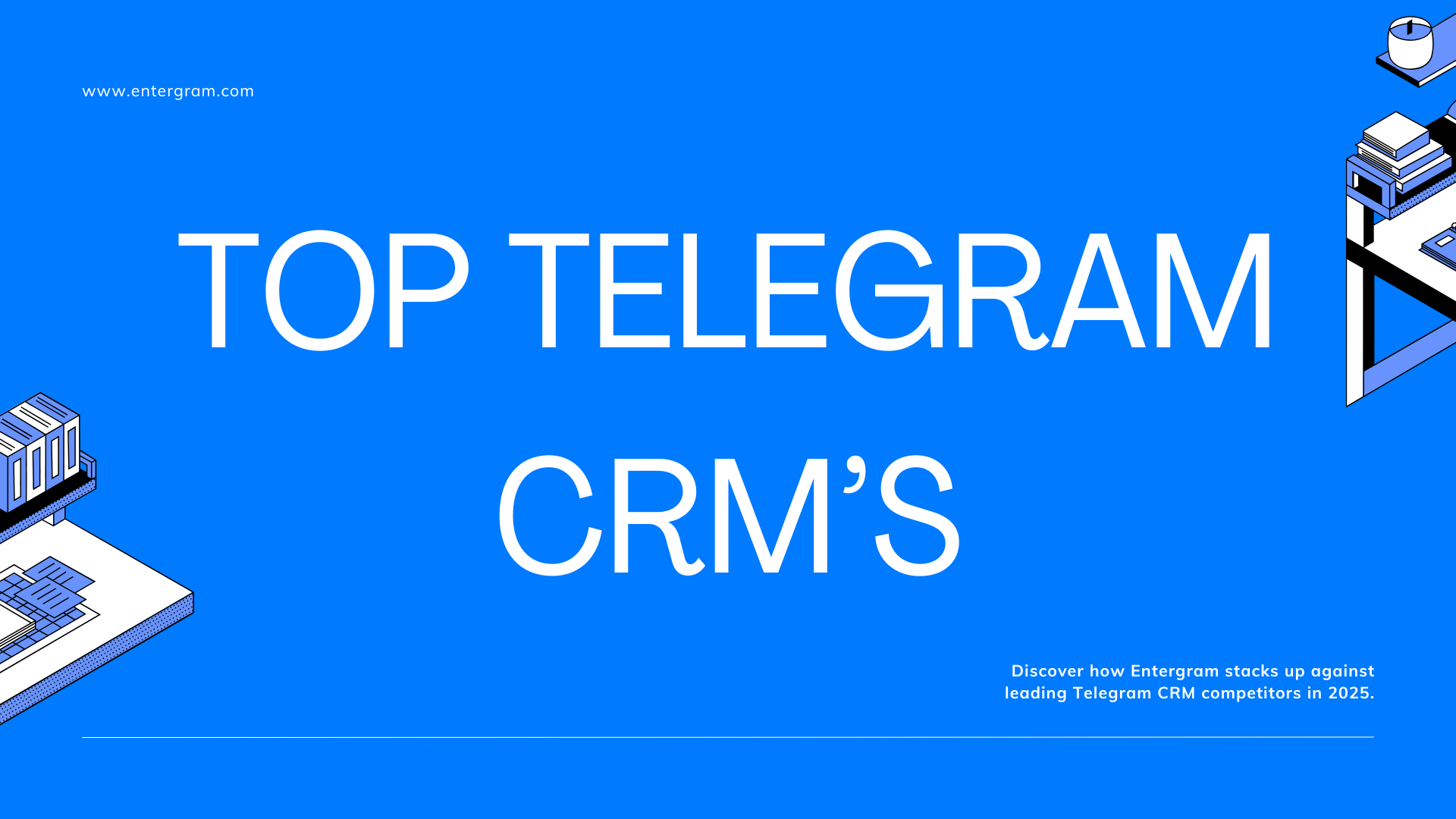 A sleek comparison of Telegram CRM platforms, spotlighting Entergram’s unified dashboard.