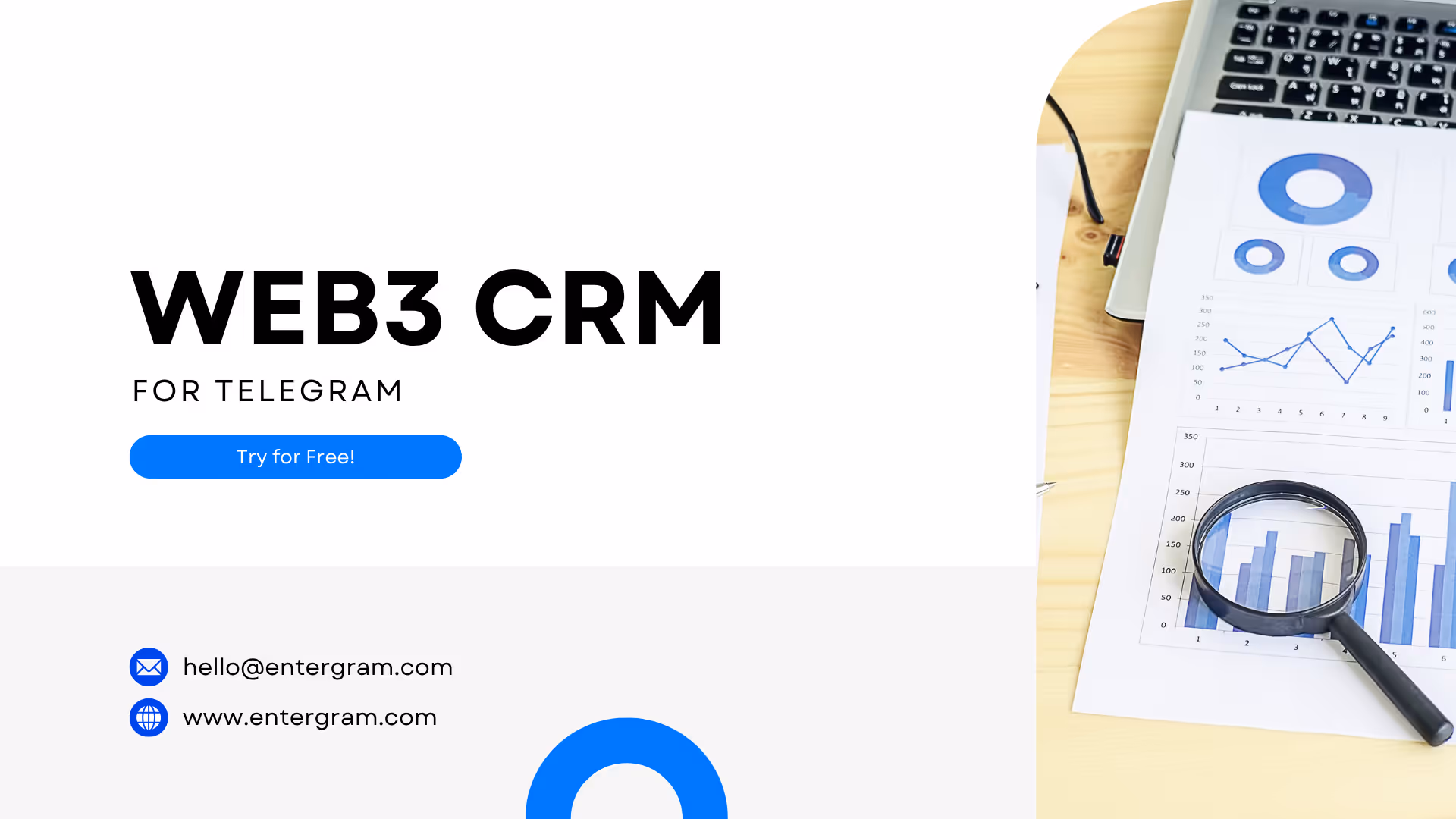 Entergram Dashboard for Telegram CRM